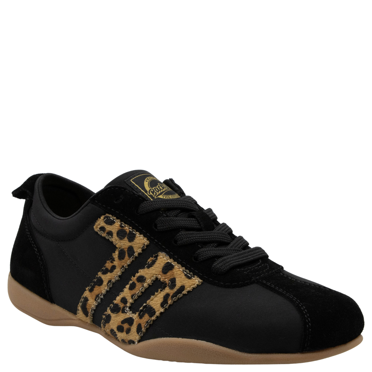 BOXEUR in BLACK LEOPARD Sneakers