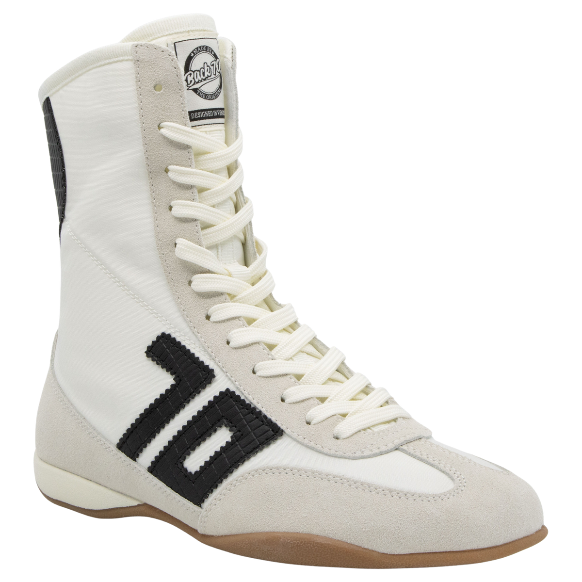 BOXEUR H in WHITE Sneaker Boots