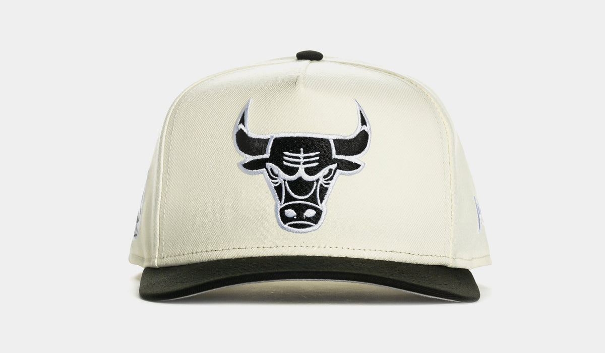 Shoe Palace Exclusive Chicago Bulls 950AF Snapback Mens Hat (Chrome/Black)