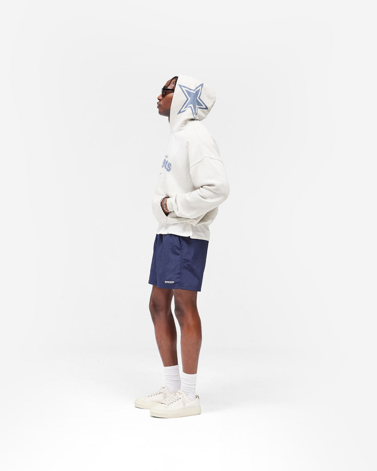 Dallas Cowboys x Represent Hoodie - Cream Marl
