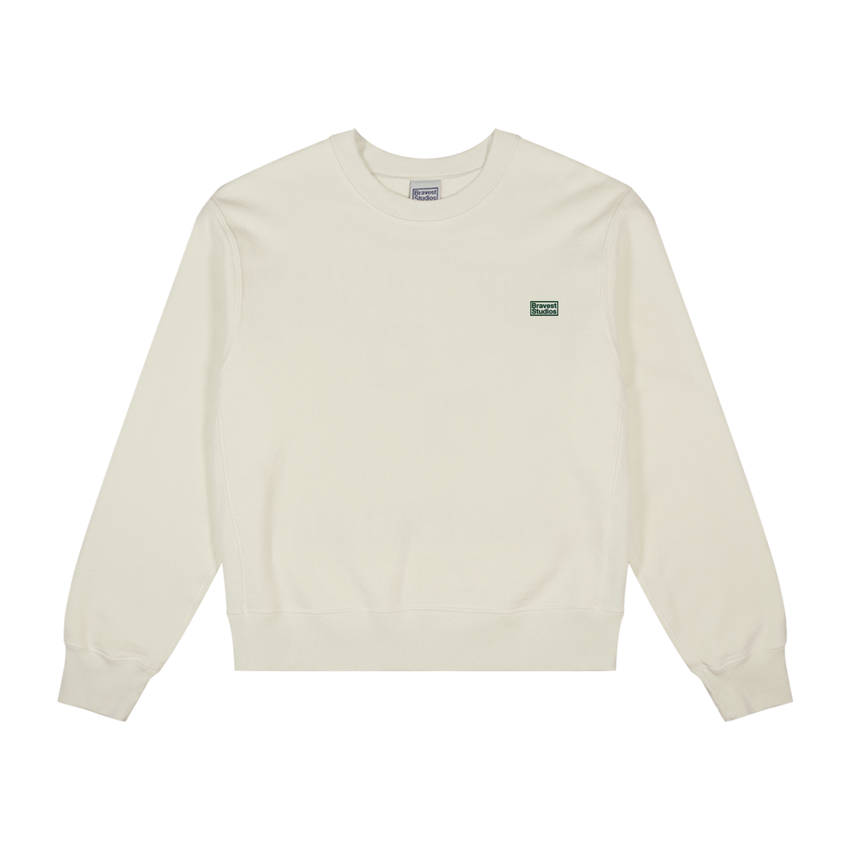 Logo Crewneck Cream
