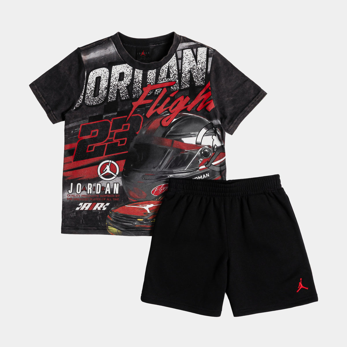 Raceway Short Preschool Set (Black)