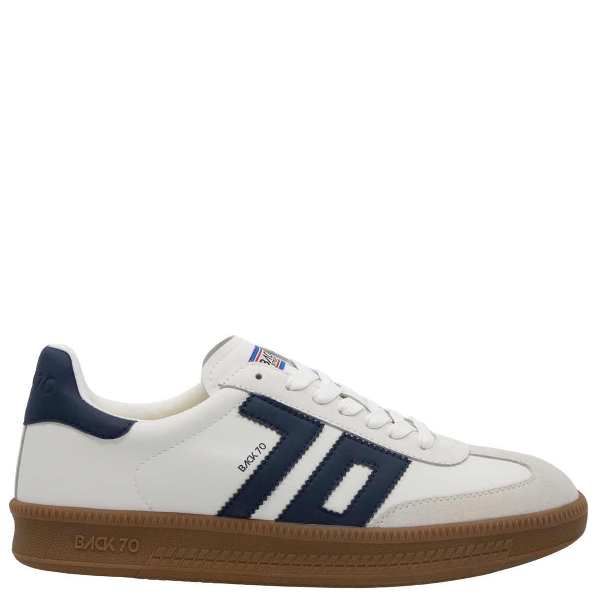 DOUBLE Y in WHITE NAVY Sneakers
