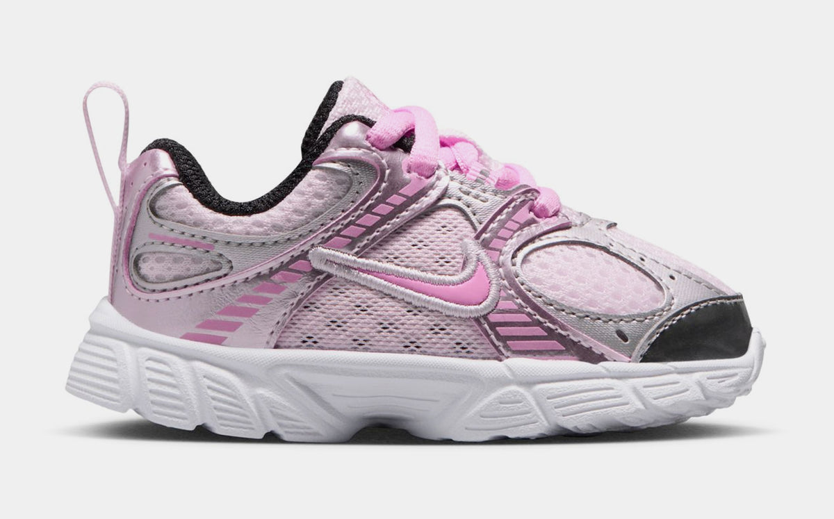 V5 RNR Stretch Lace Infant Toddler Running Shoes (Pearl Pink/Pink Rise)