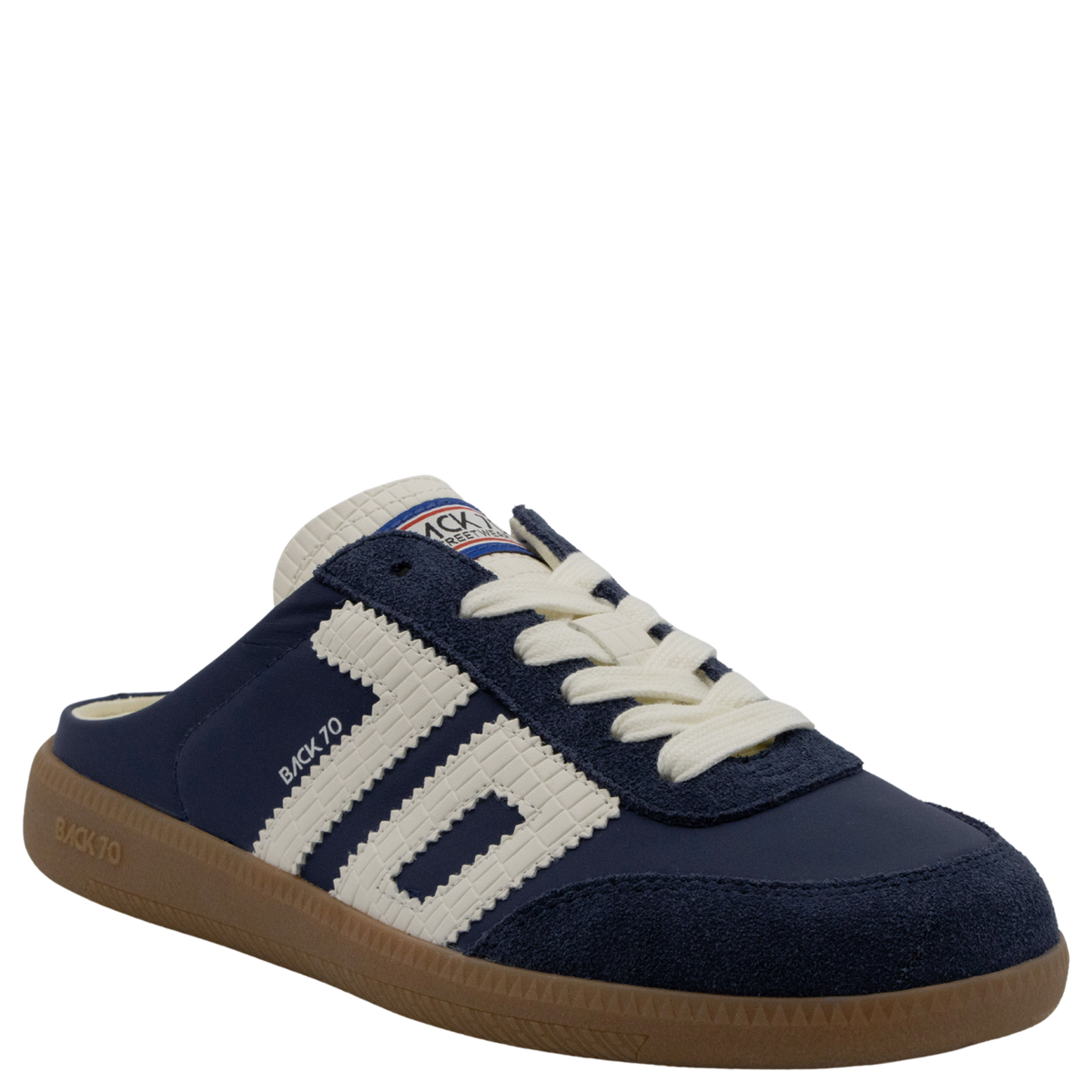 EASTER in NAVY Backless Sneakers
