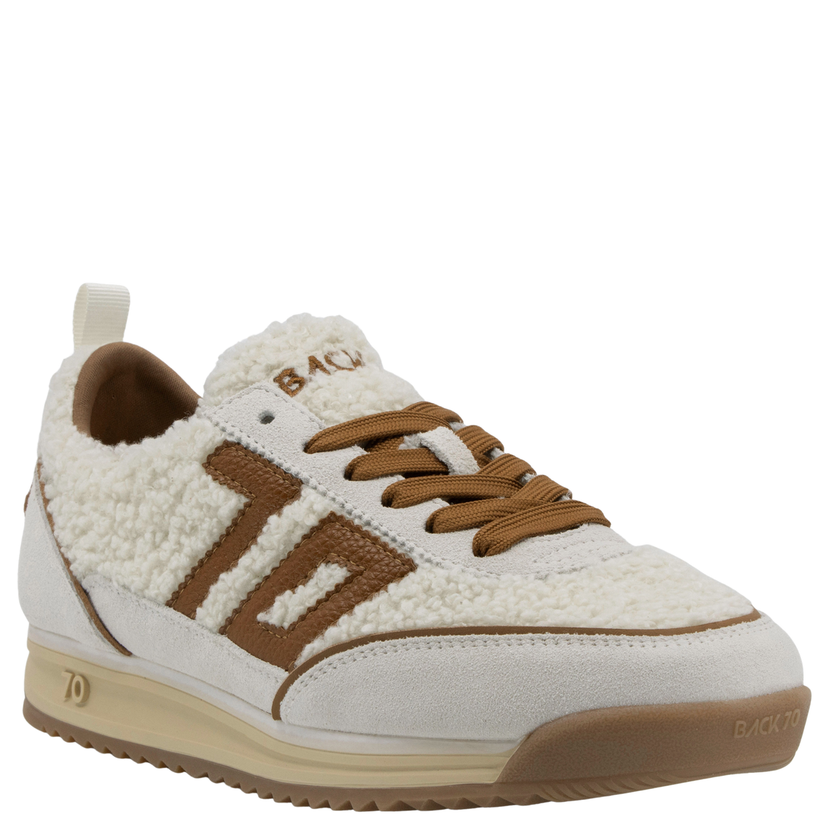 JOGGER FT in MILK ICE CUOIO Sneakers