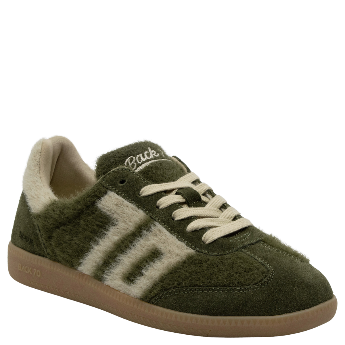 MOHAIR in FOREST BEIGE Sneakers