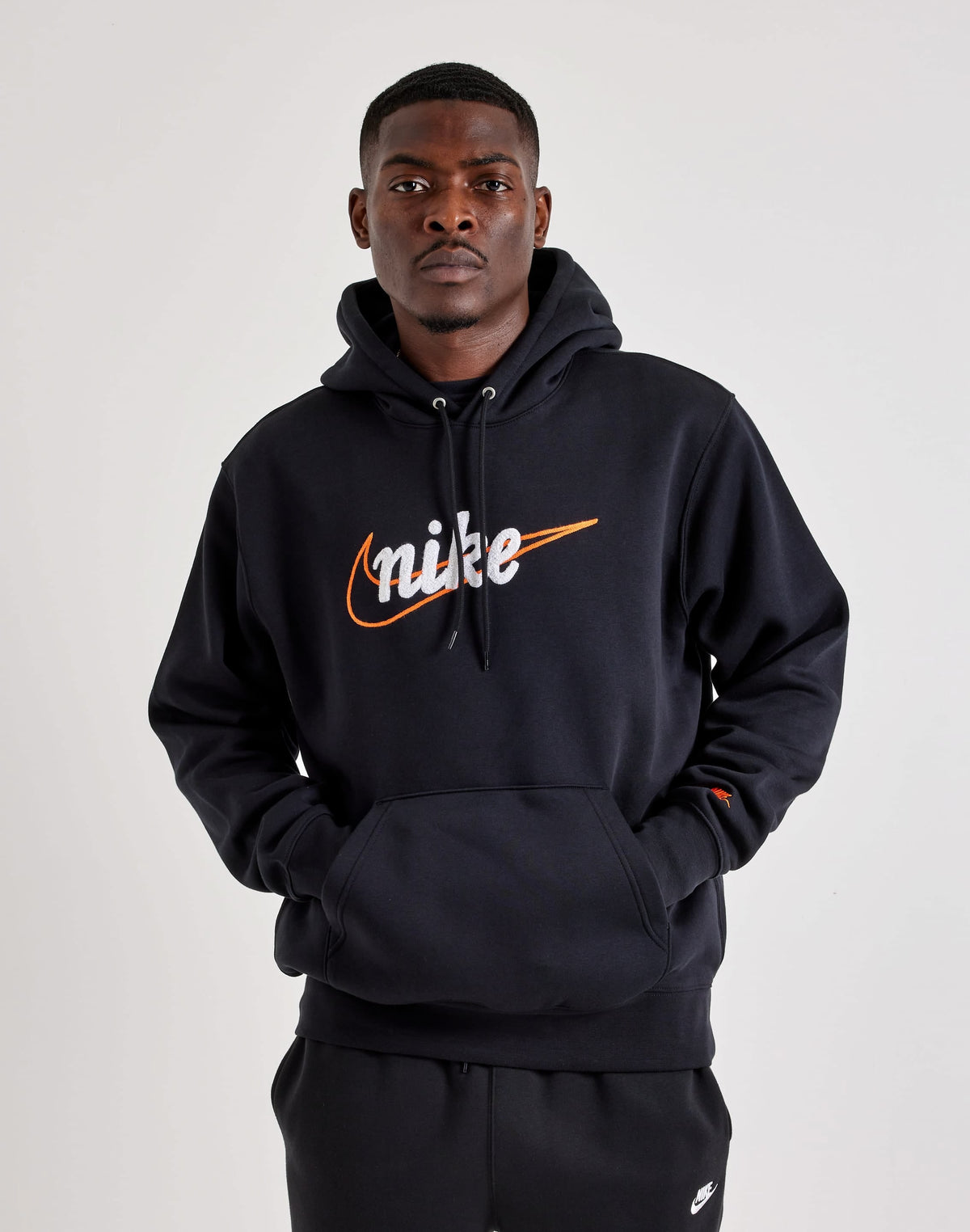 Nike  Script Logo Pullover Hoodie