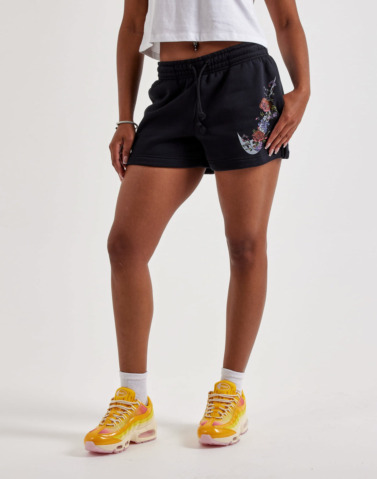Nike Phoenix Fleece Mid-Rise Shorts