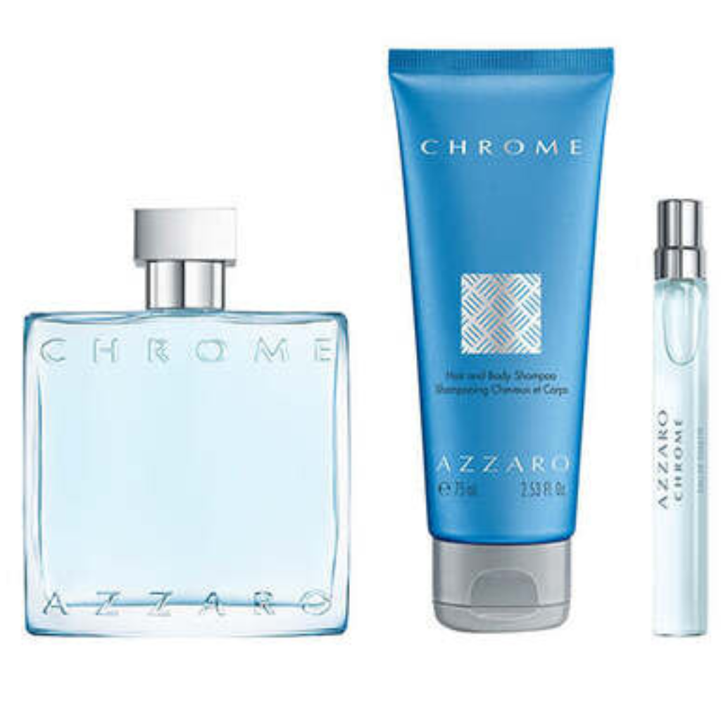 Chrome 3pcs Gift Set For Men