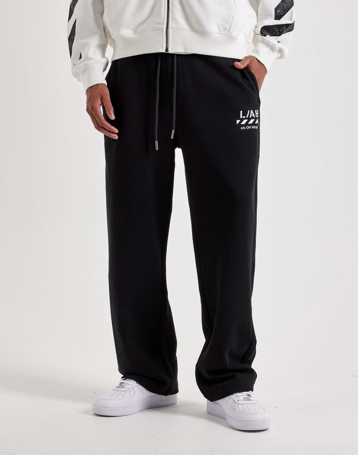 Off-White L/AB Diagonal Fleece Pants