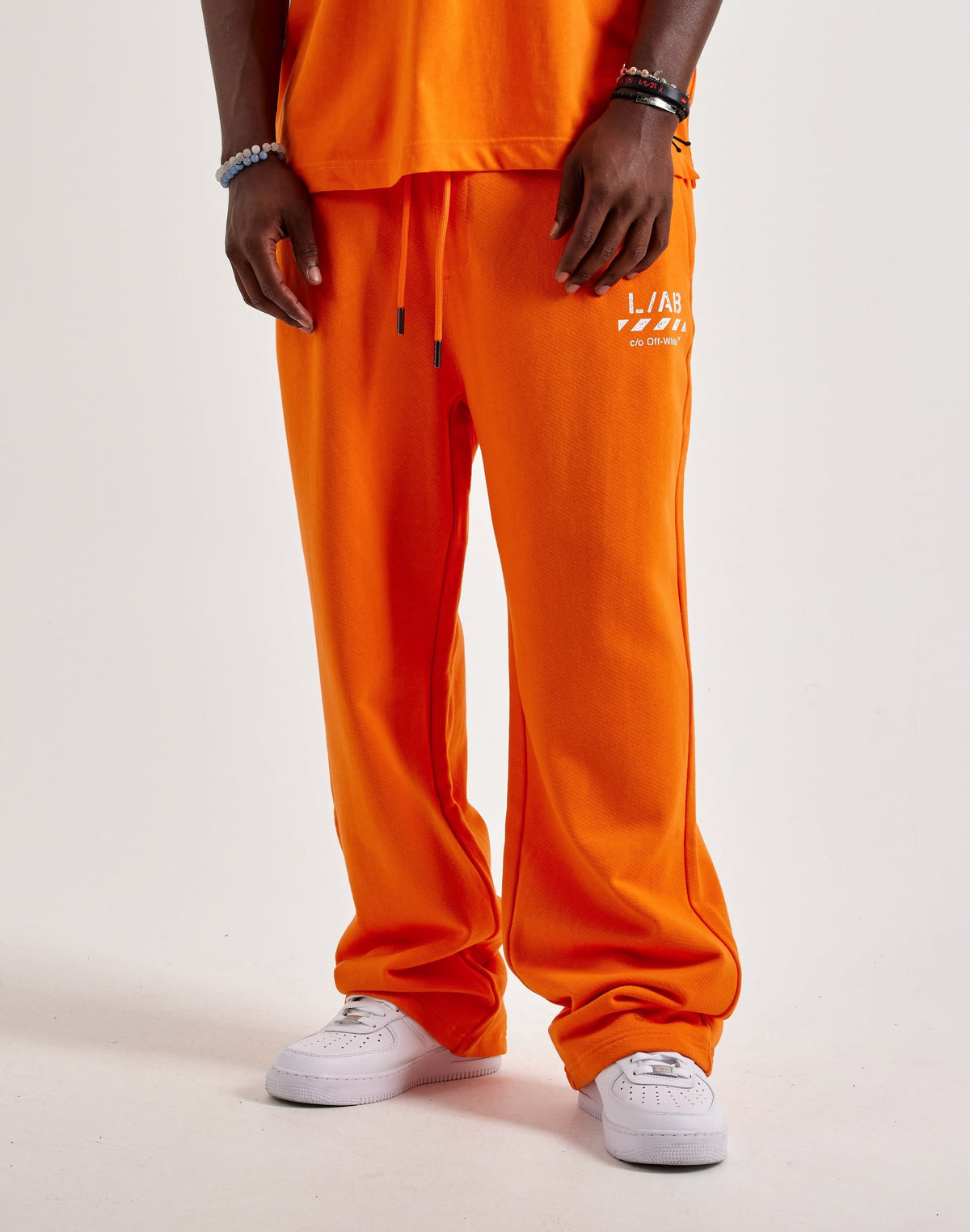 Off-White L/AB Diagonal Fleece Pants