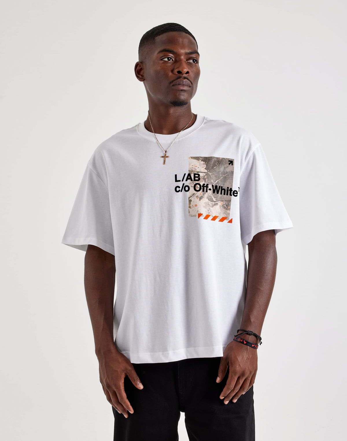 Off-White L/AB Camo Logo Tee