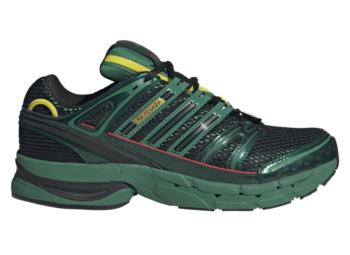 adidas Pokémon Adistar Control 5 in Core Black / Collegiate Green