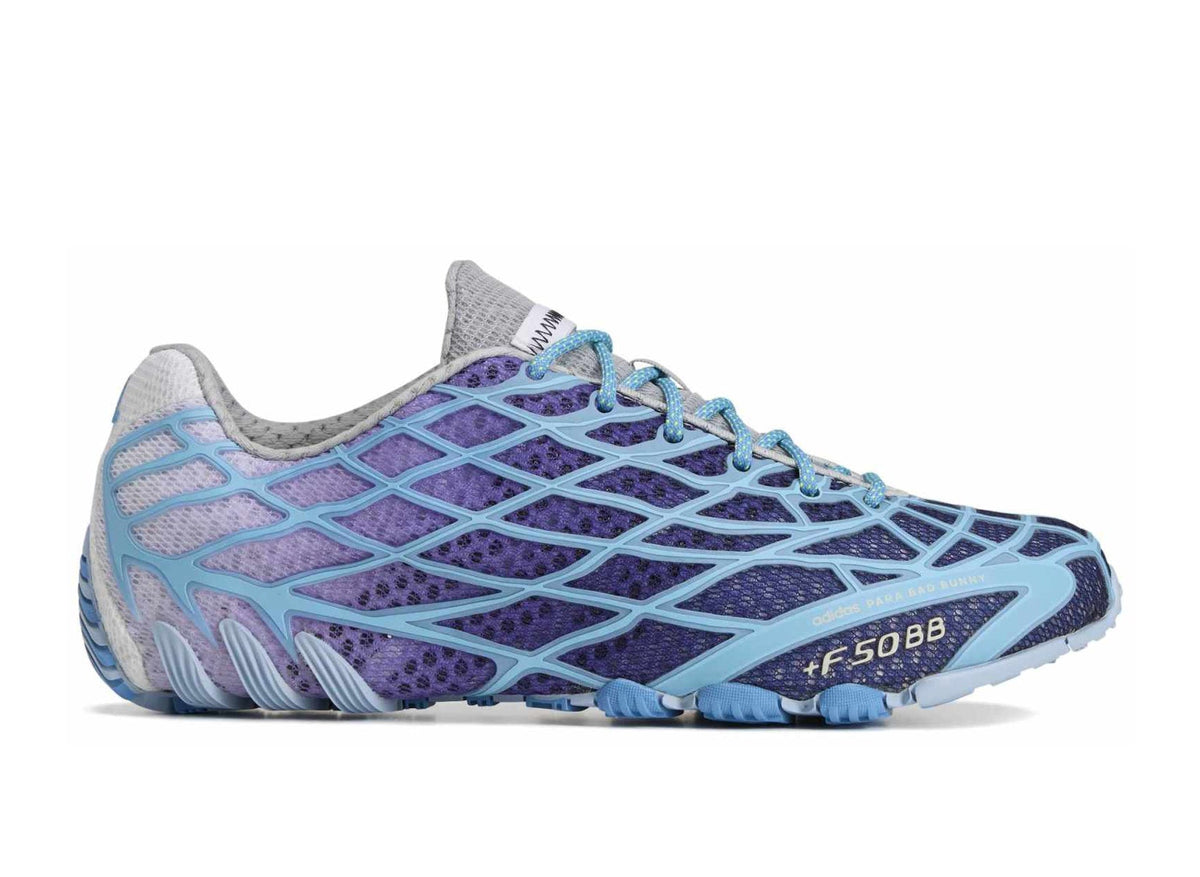 Adidas Bad Bunny F50 Ghost Sprint in Dark Marine / Light Blue