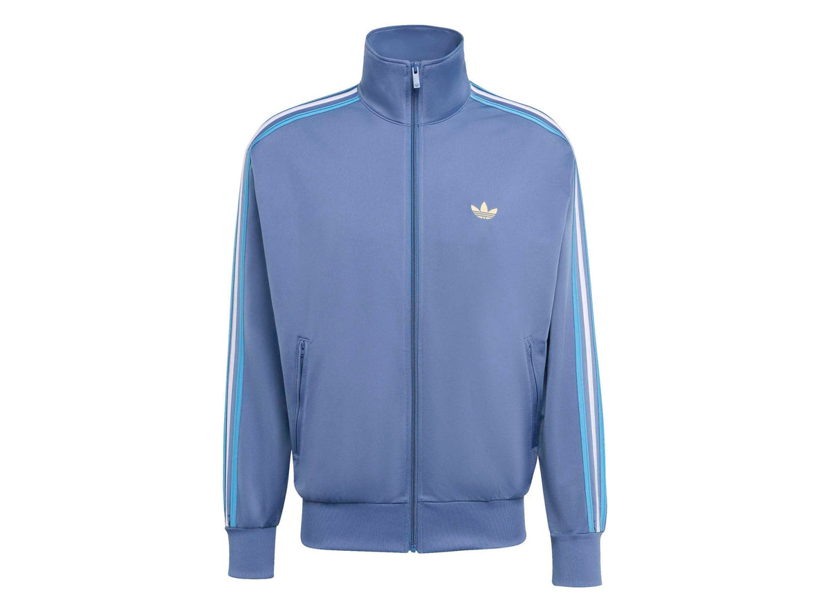 Adidas Firebird Track Top in 'Crew Blue'