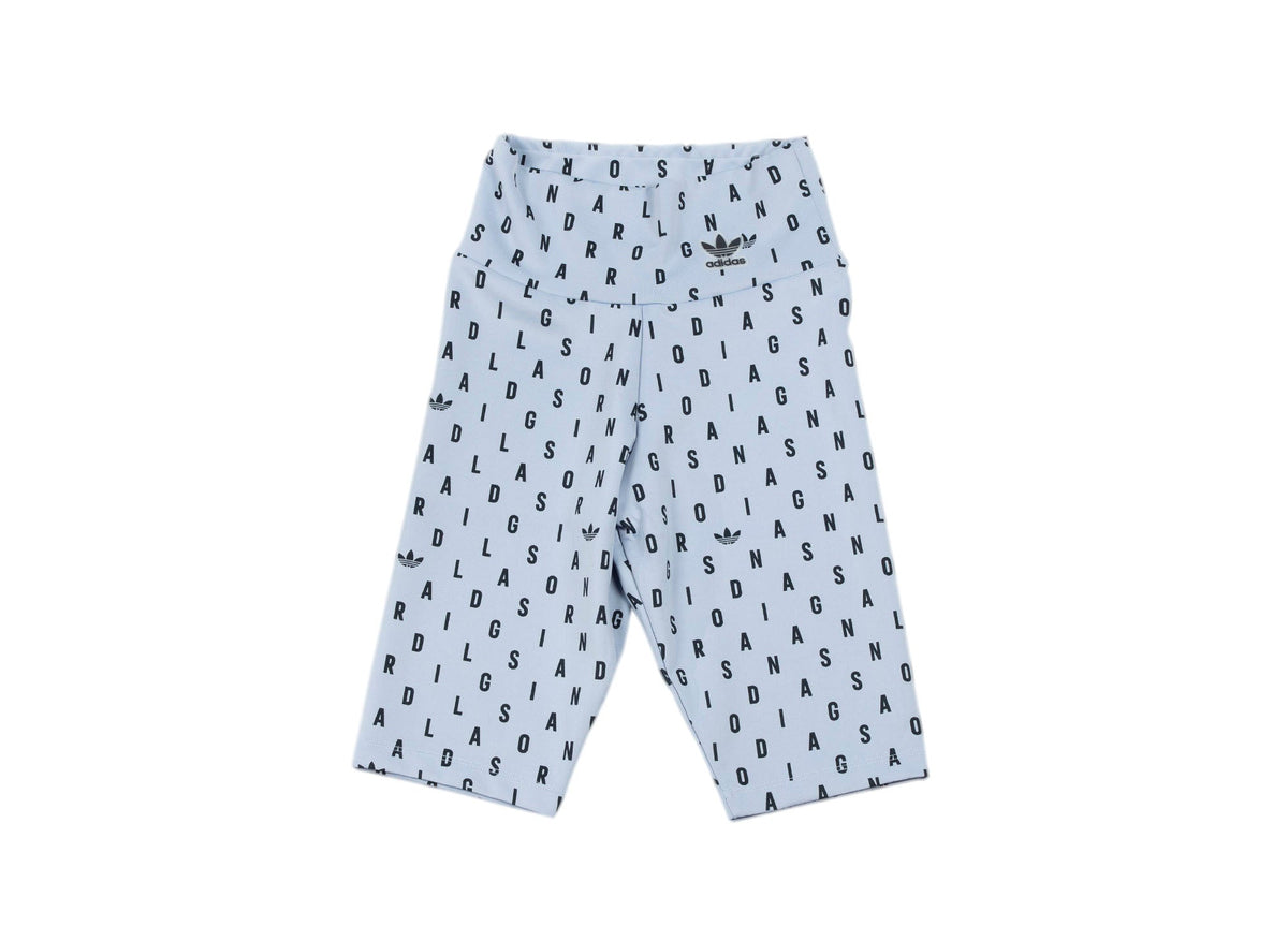 Adidas Short Tights in Chalk Blue