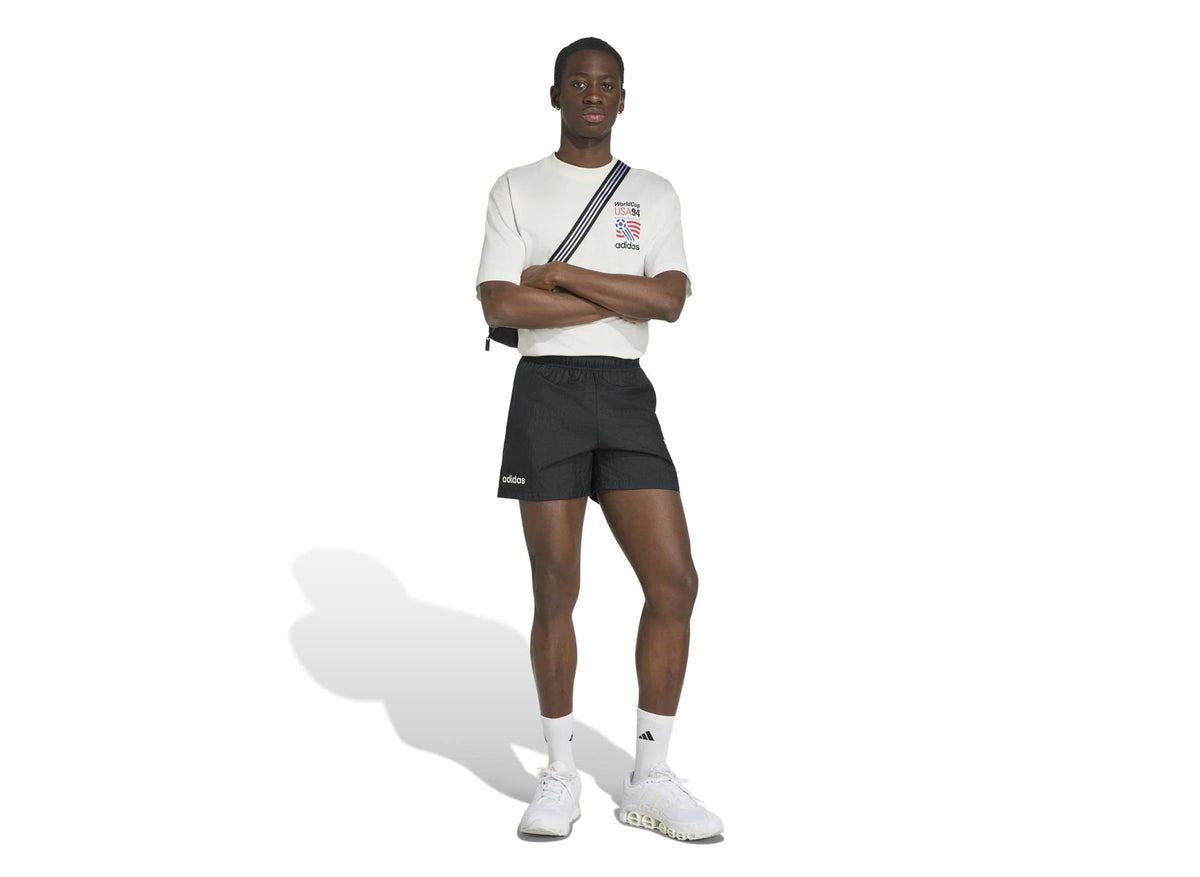 Adidas USA 94 Graphic Shorts in Black