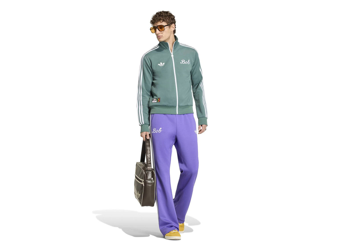 Adidas x Bob Marley OG Track Top in Tech Emerald