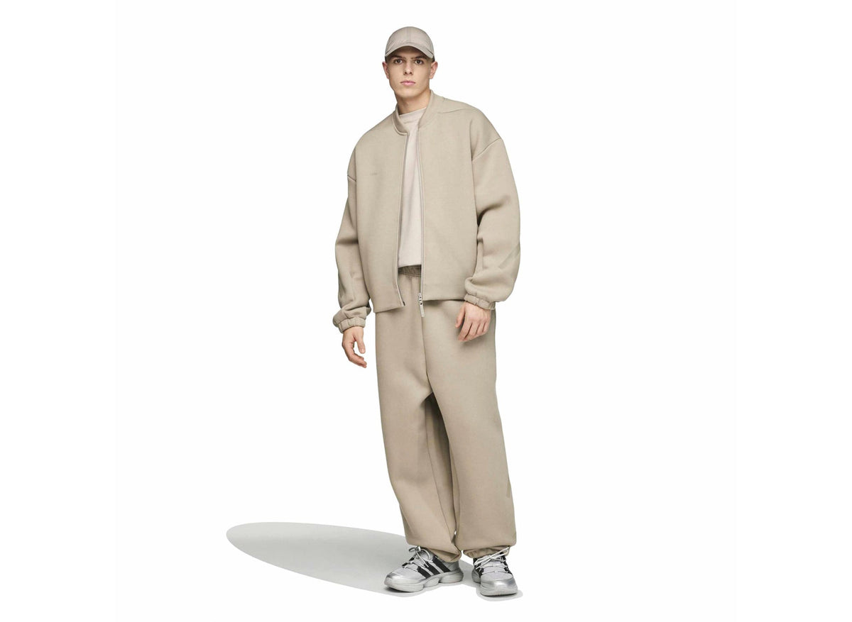 Adidas x Entire Studios Z.N.E. Track Top in Putty Beige