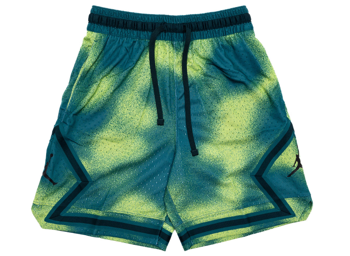 Jordan Dri-Fit Diamond Shorts in Midnight Spruce / Sky Teal / Black