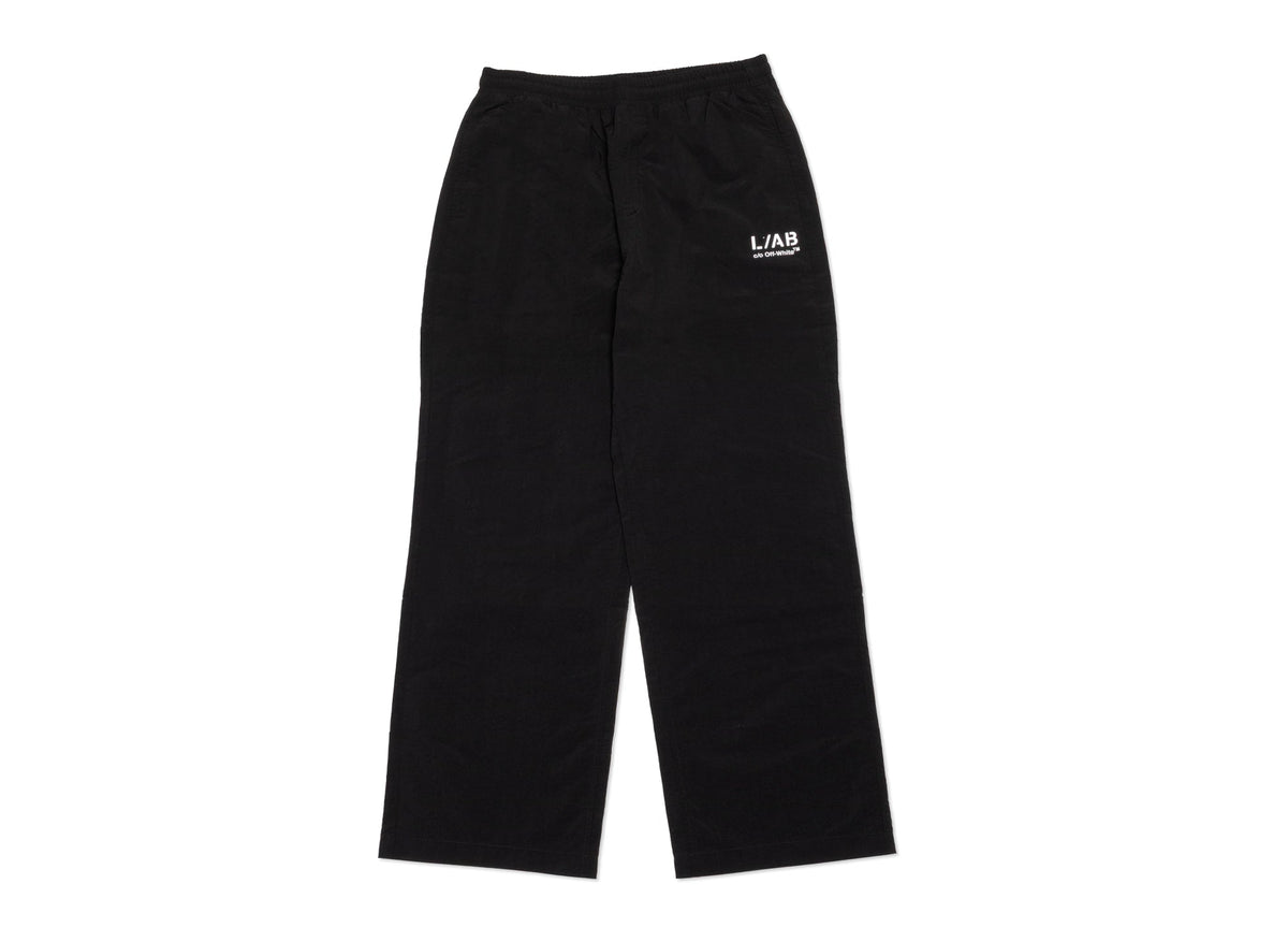 L/AB c/o Off-White™ Reflective Diag Pants in Black