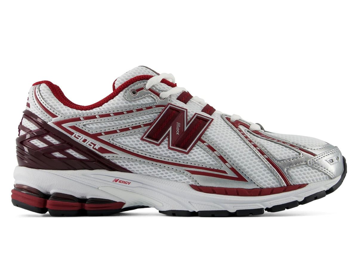 New Balance 1906R in White/Podium Red