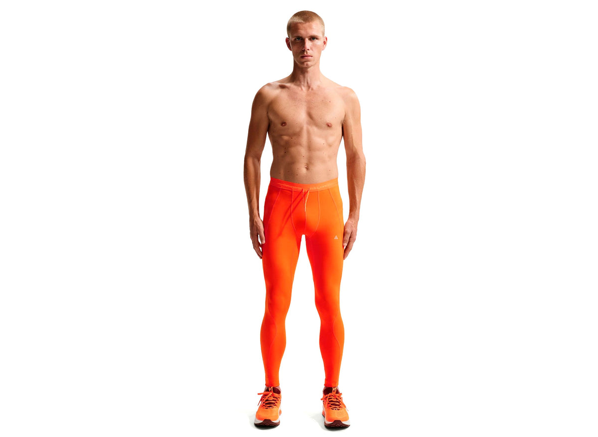 Nike ACG "Wildsee" Dri-FIT Base Layer Tights in Safety Orange