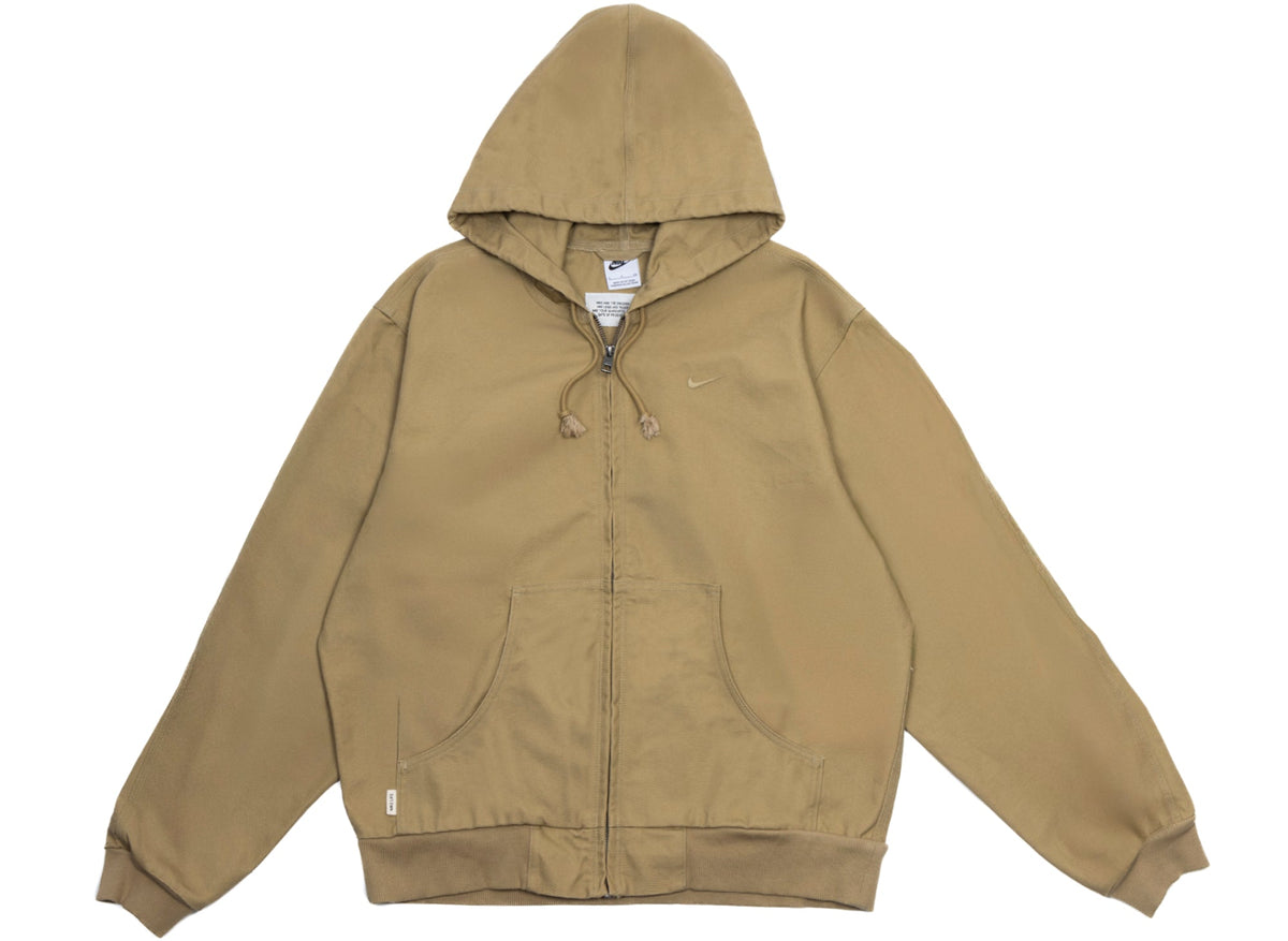 Nike Life Full Zip Jacket in Parachute Beige