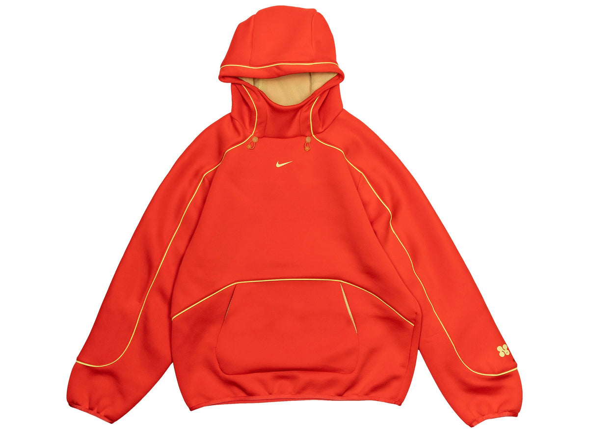 Nike Project FROG Pullover Hoodie in Light Crimson / Light Lemon Twist