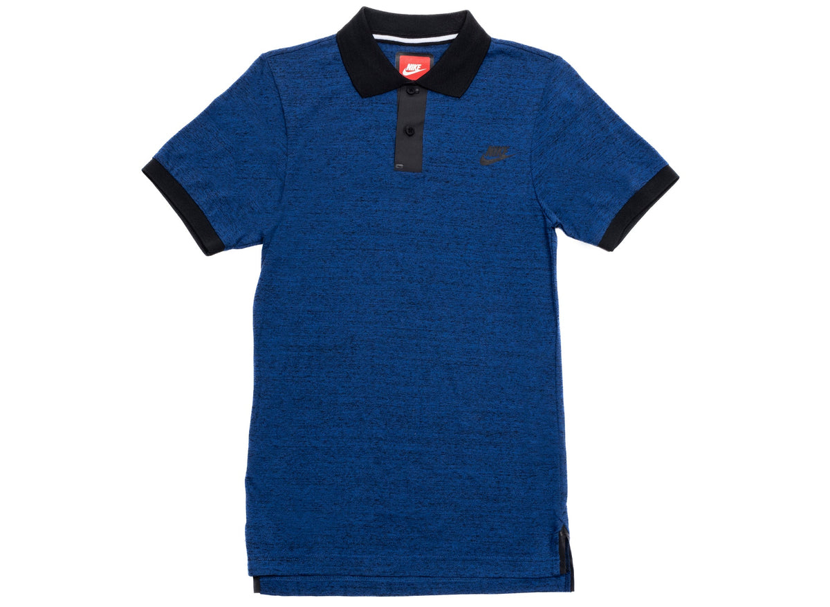 Nike Sport Polo in Blue / Black