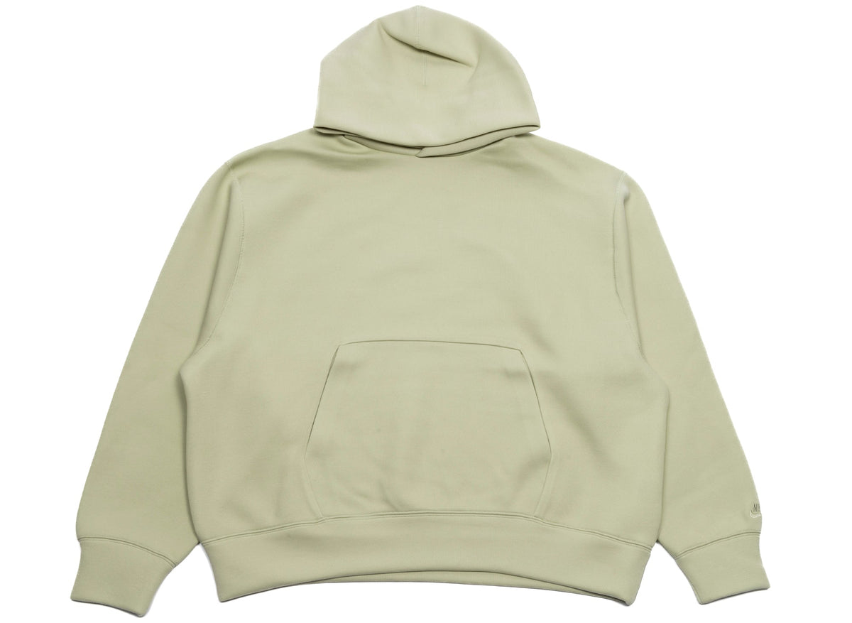Nike Tech Reimagined Fleece Hoodie in Olive Aura