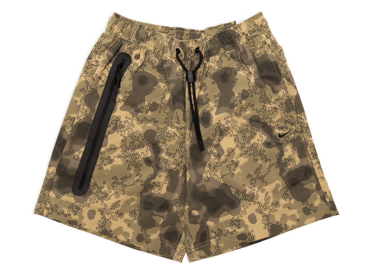 Nike Tech Woven Shorts in Neutral Olive
