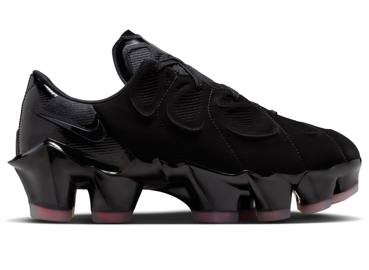 Women's Nike First Sight Mirage in Black / Flash Crimson