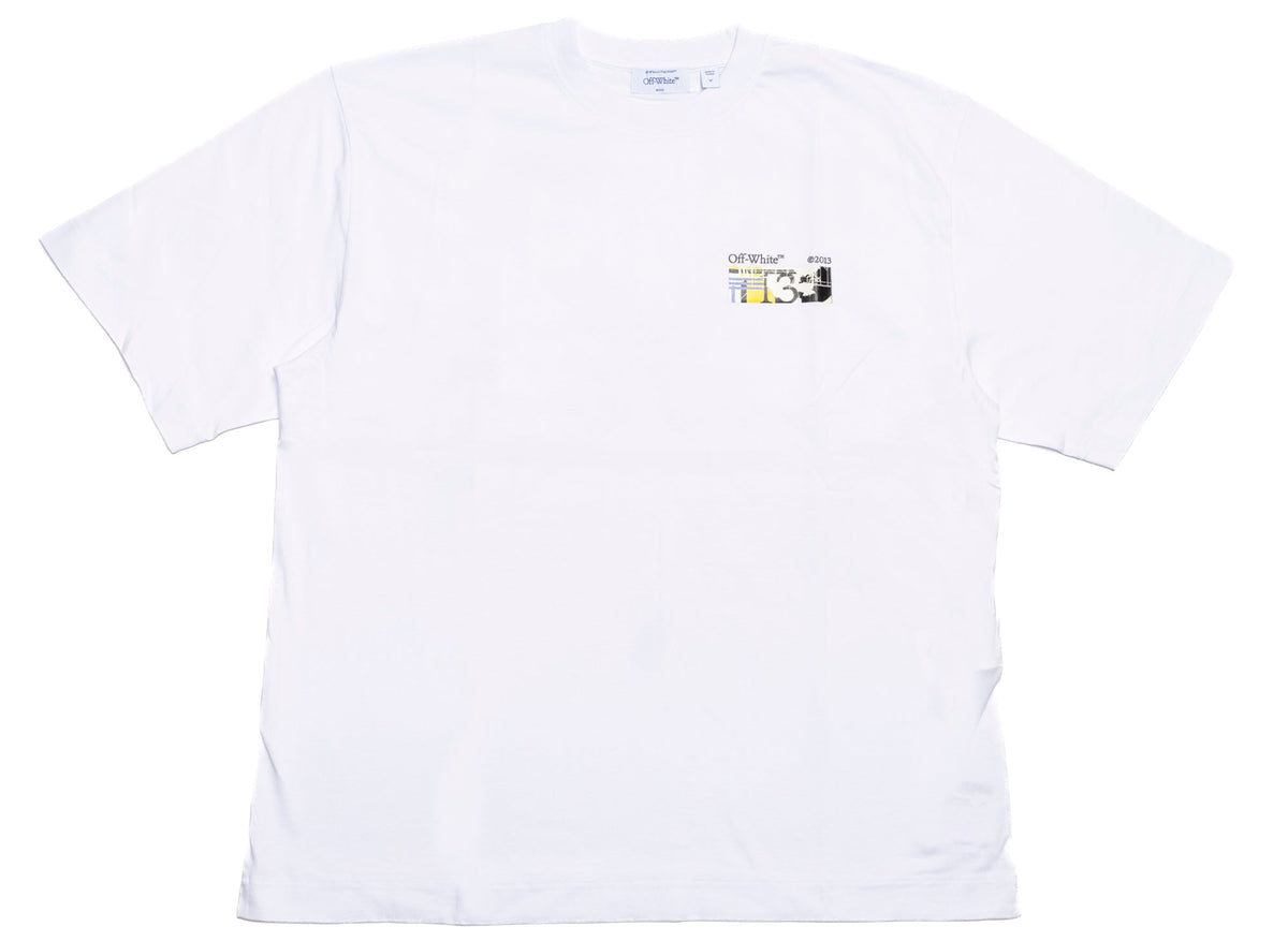 OFF-WHITE Industrial Arrow Skate Short Sleeve T-Shirt in White