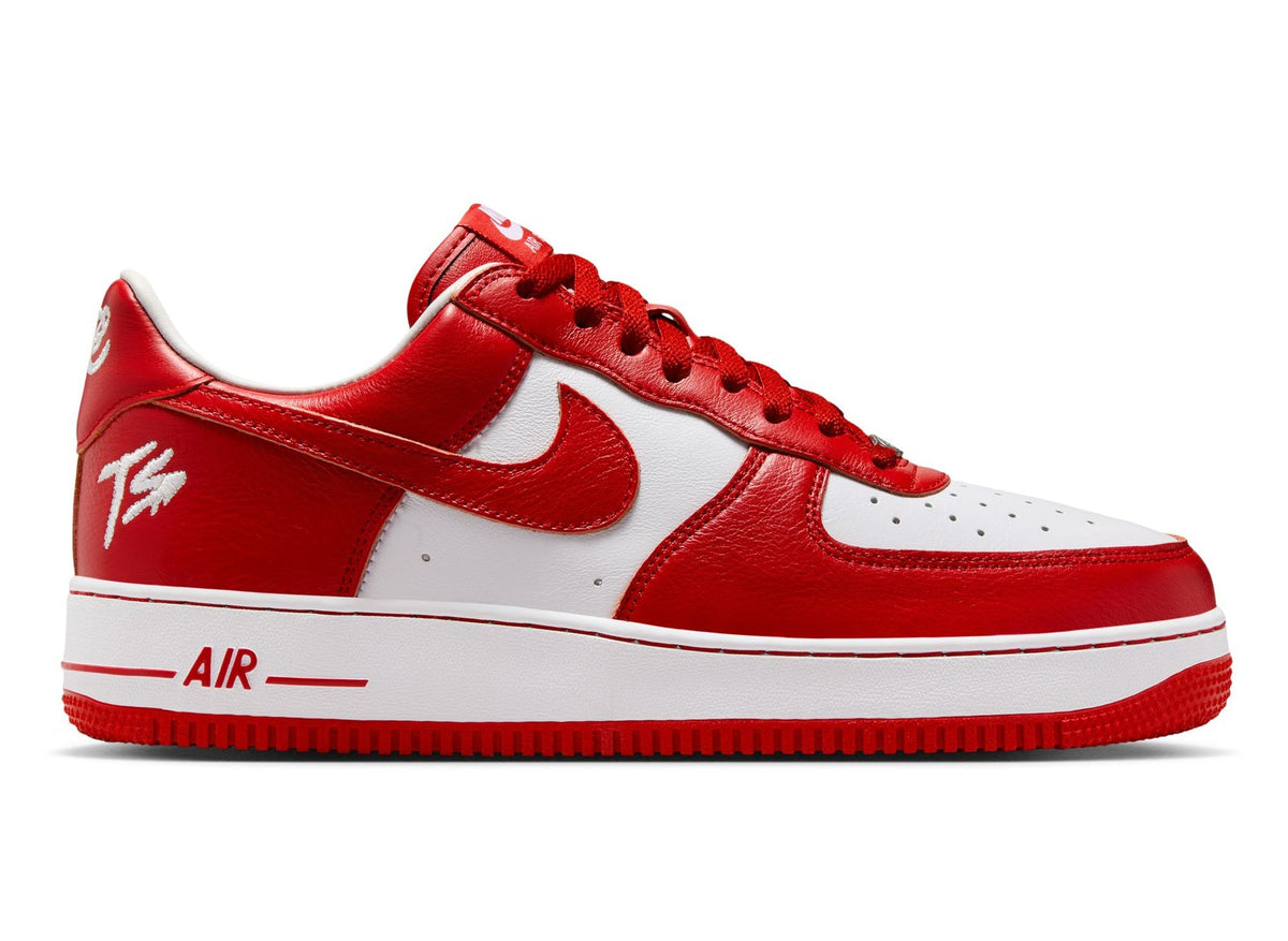 Terror Squad x Nike Air Force 1 Low in White / University Red