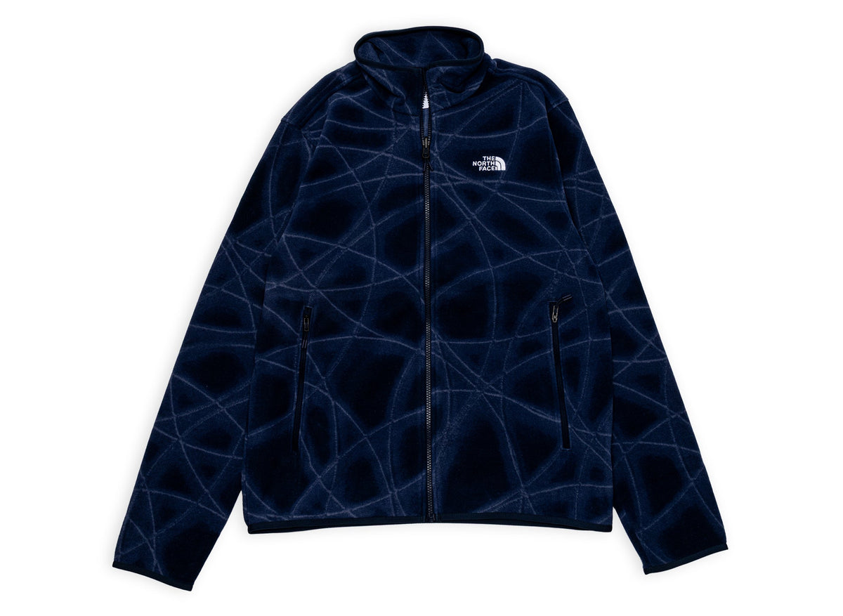 The North Face Glacier Fleece Jacket in Print Summit Navy