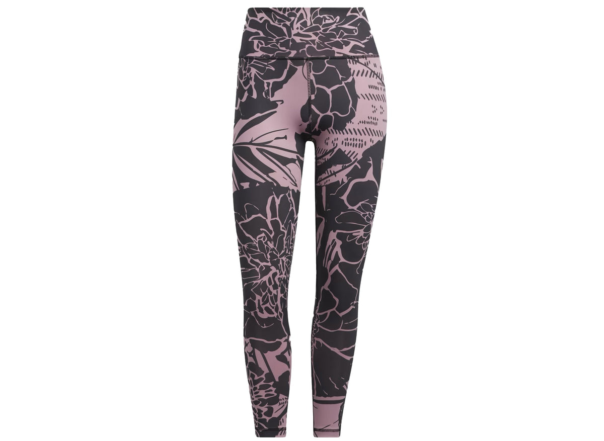 Women's Adidas Superher Training Leggings in Black / Pink