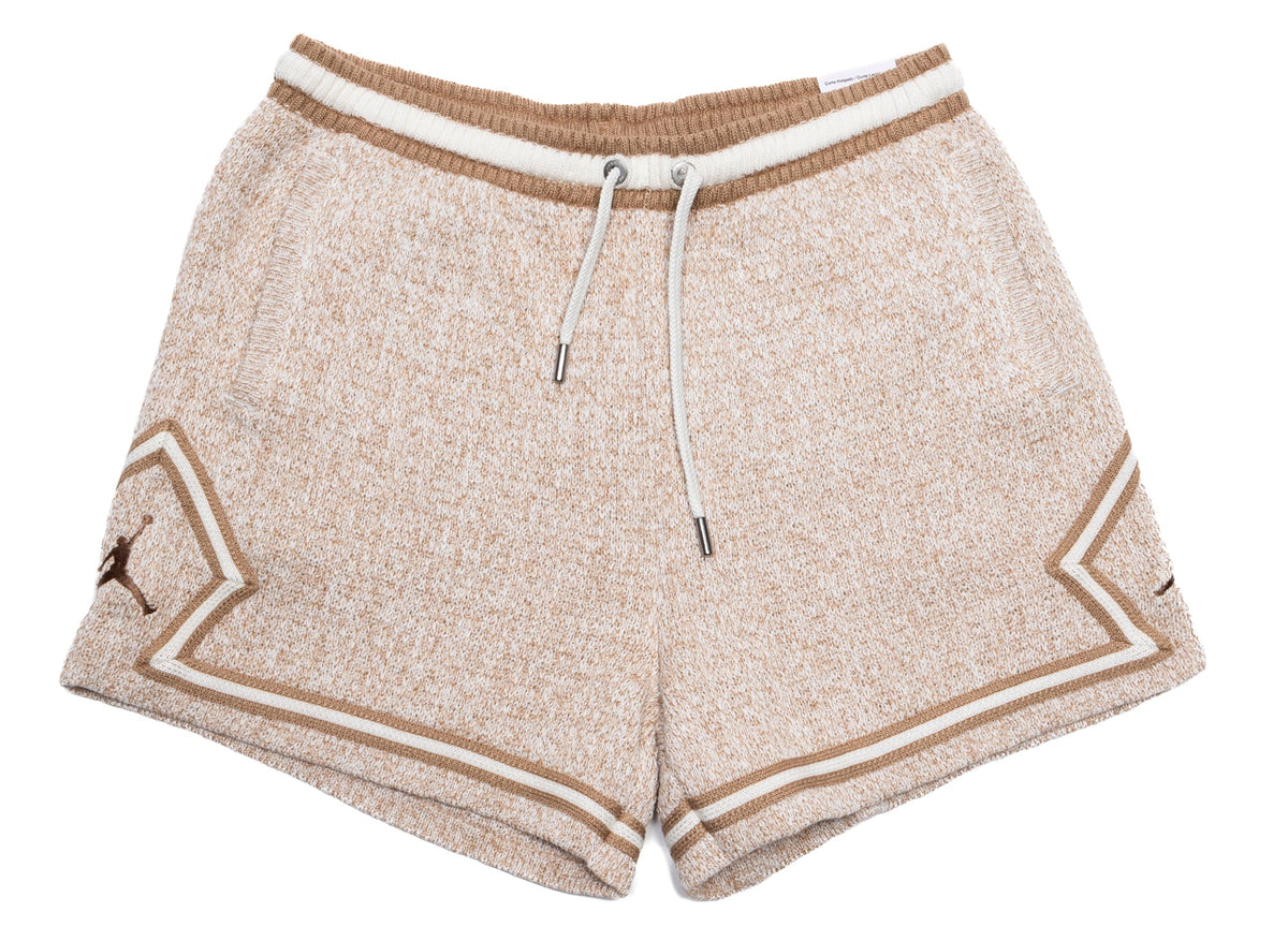 Women's Air Jordan Knit Shorts in Sail