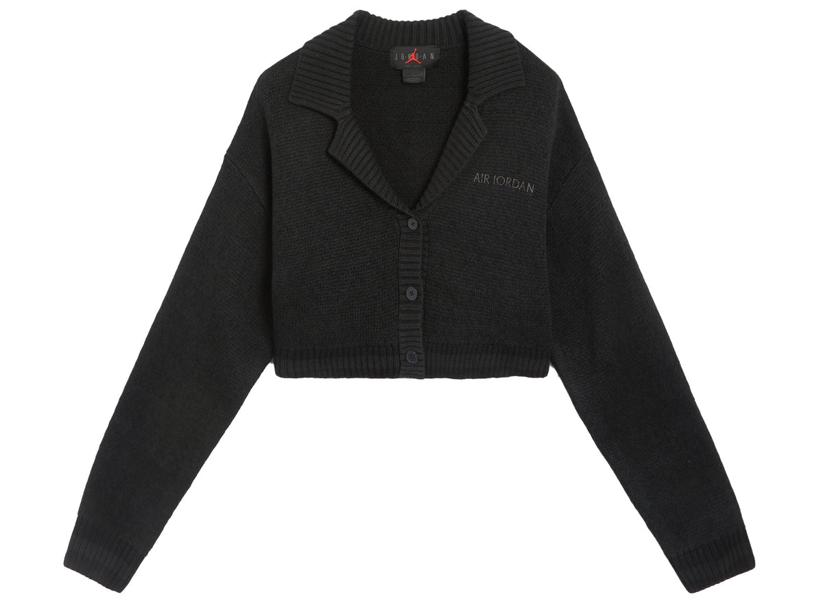 Women's Air Jordan Knit Top in Black