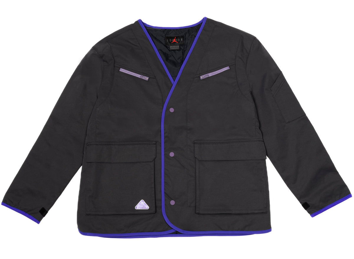 Women's Jordan 23 Engineered Jacket in Black / Dark Concord