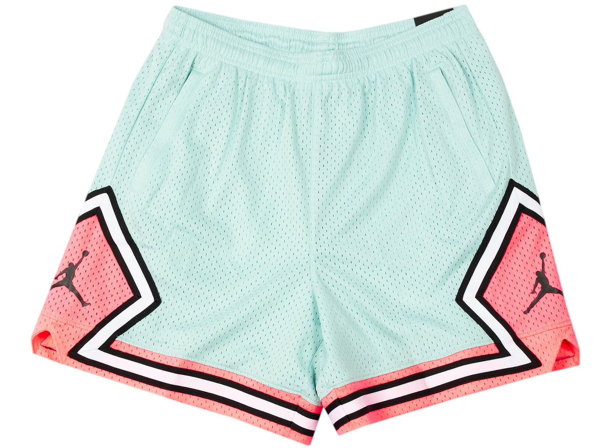 Women's Jordan Diamond Shorts in Light Dew / Sunset Pulse