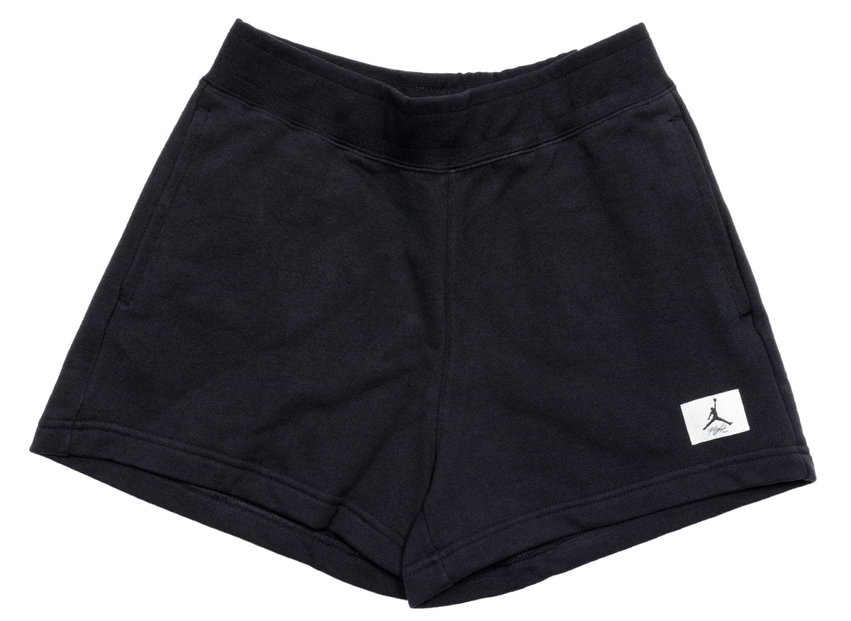 Women's Jordan Flight Color Block Shorts in Black