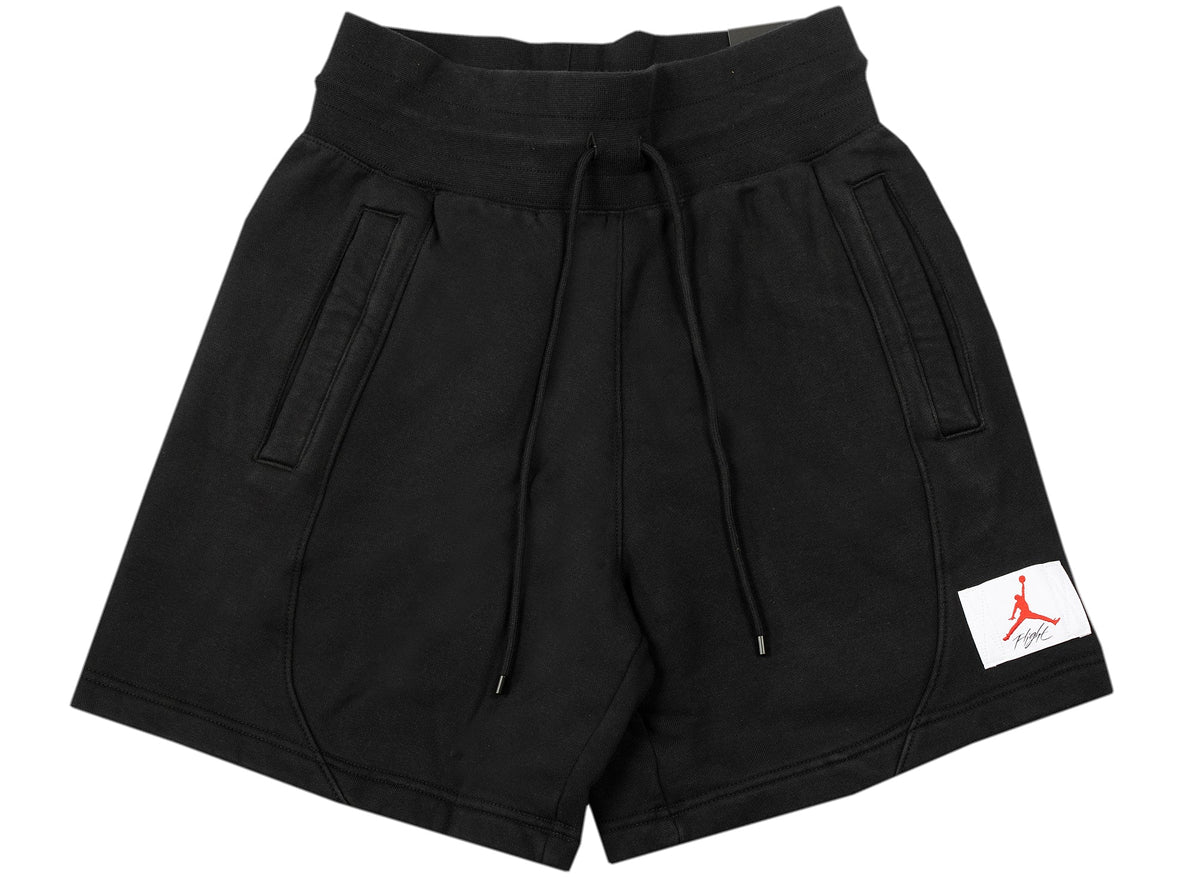 Women's Jordan Flight Fleece Shorts in Black