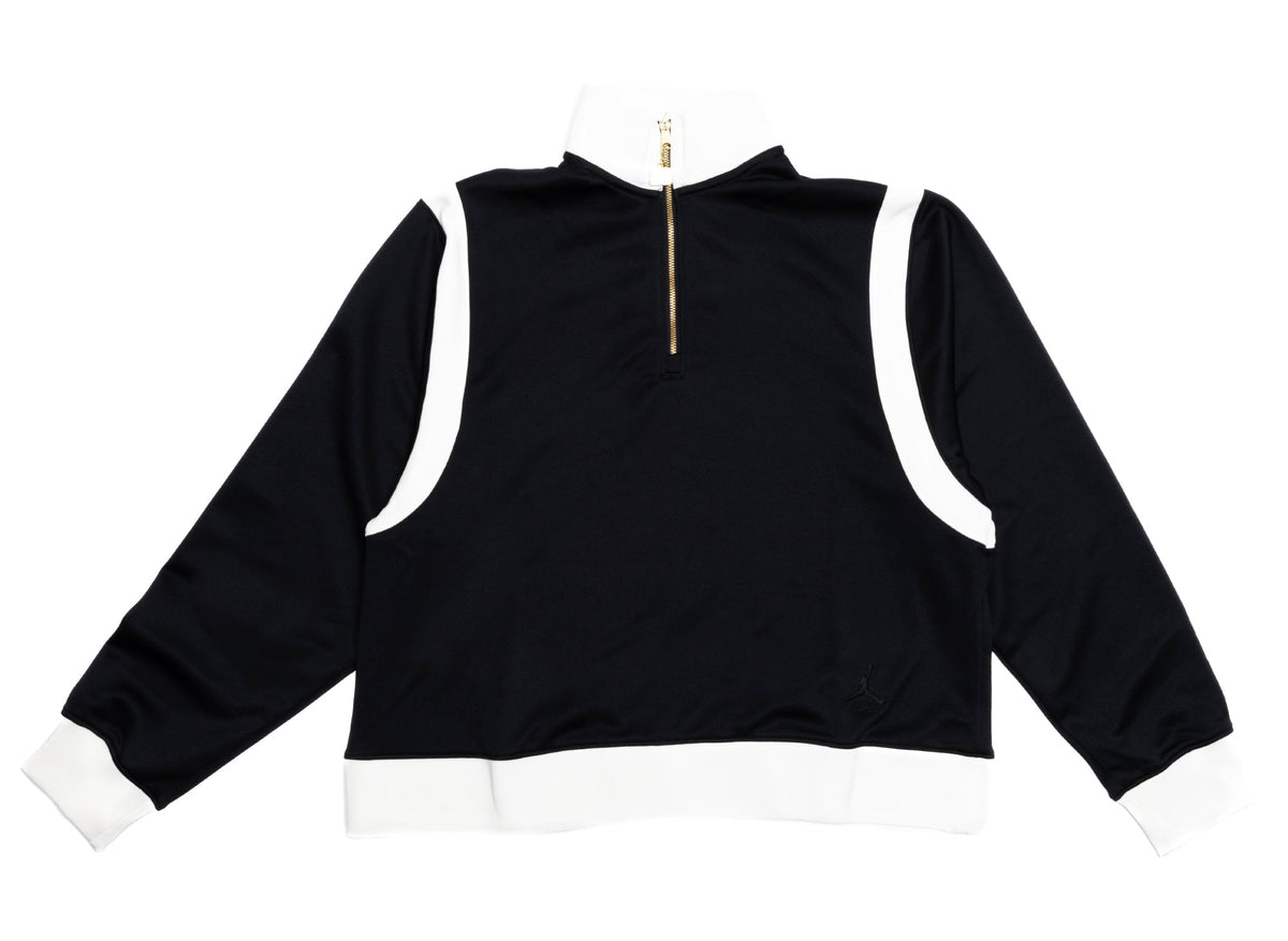 Women's Jordan (Her)itage Quarter Zip in Black / White