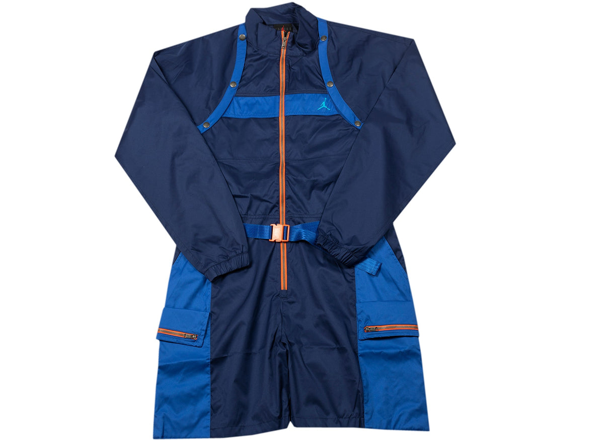 Women's Jordan Next Utility Capsule Flightsuit in Blue Void / Game Royal / Blue Lagoon