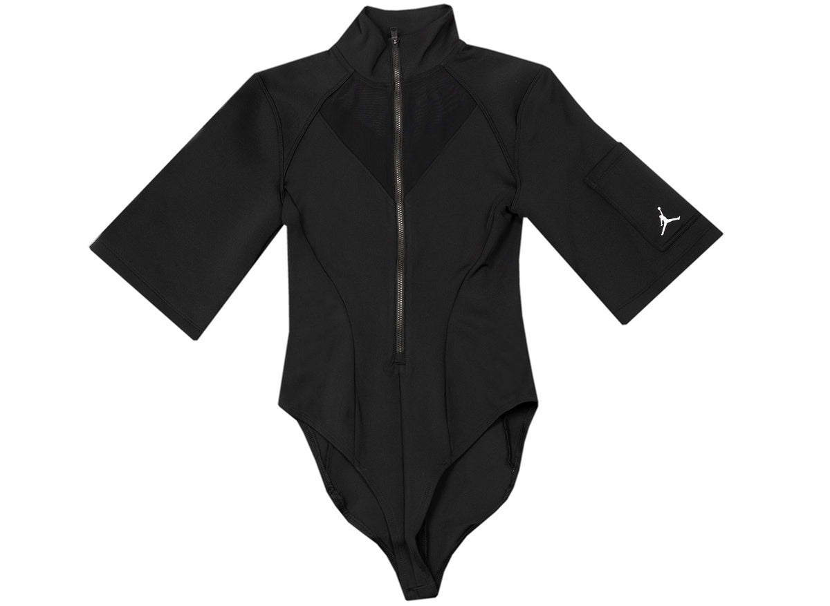 Women's Jordan Next Utility Capsule Top in Black / White