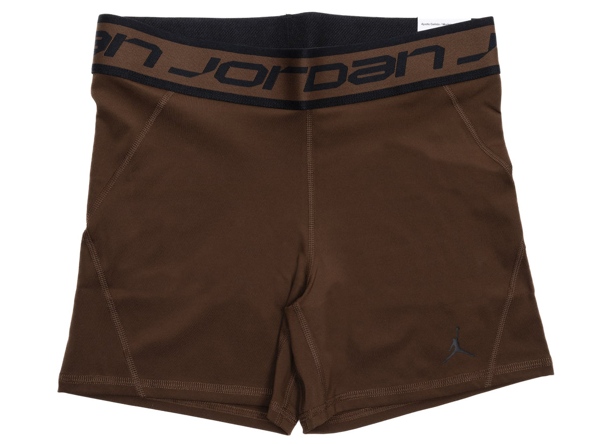 Women's Jordan Sport 5" Shorts in Cacao Wow / Black