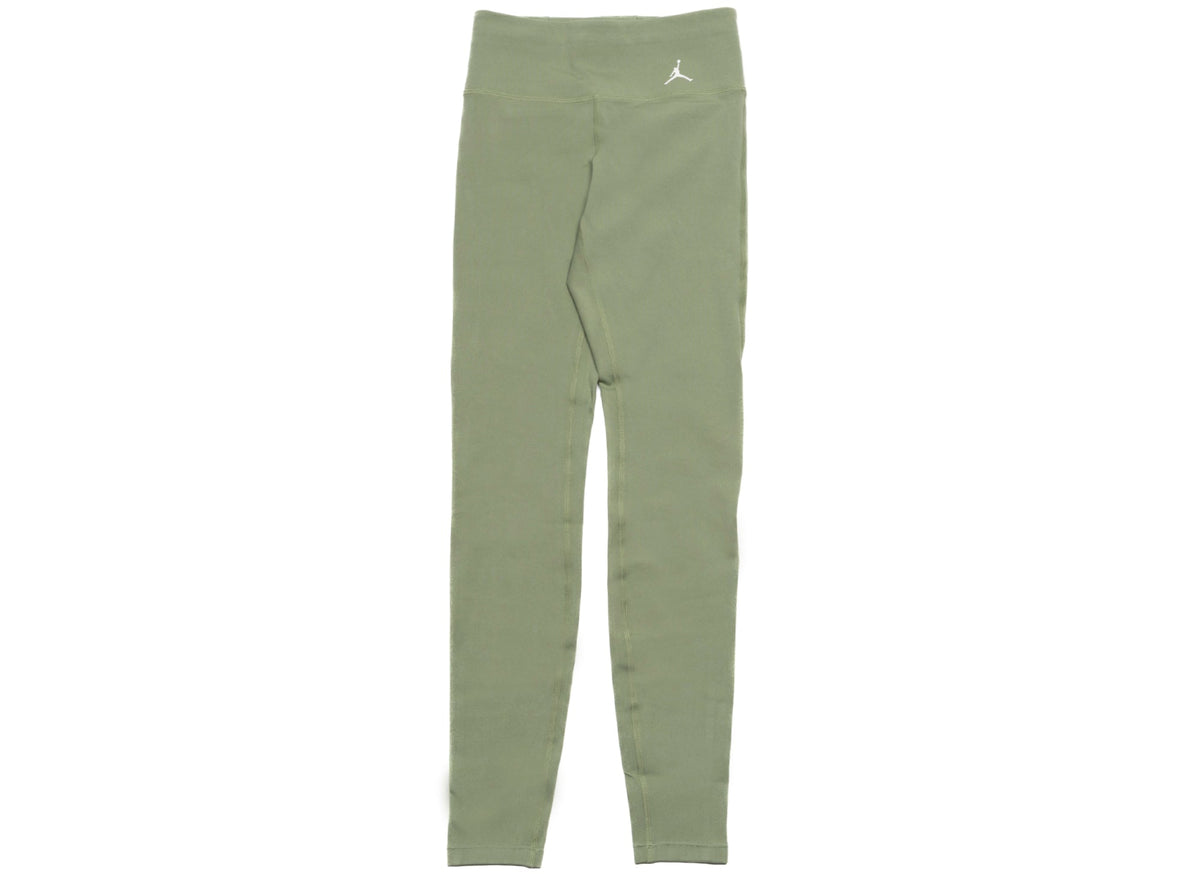 Women's Jordan Sport Leggings in Oil Green / Phantom