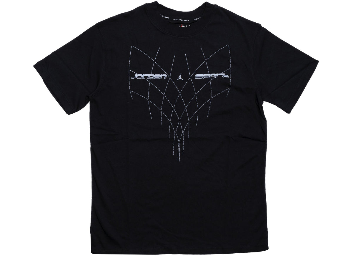 Women's Jordan Sport Tee in Black / Stealth